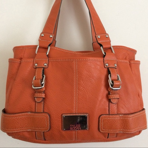 tyler rodan orange purse